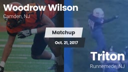 Matchup: Woodrow Wilson High vs. Triton  2017