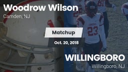 Matchup: Woodrow Wilson High vs. WILLINGBORO  2018