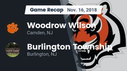 Recap: Woodrow Wilson  vs. Burlington Township  2018