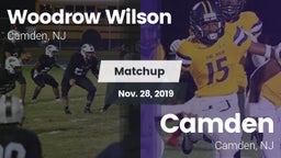 Matchup: Woodrow Wilson High vs. Camden  2019