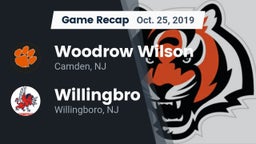 Recap: Woodrow Wilson  vs. Willingbro  2019