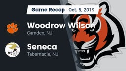 Recap: Woodrow Wilson  vs. Seneca  2019
