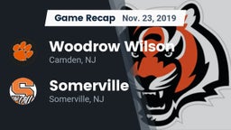 Recap: Woodrow Wilson  vs. Somerville  2019