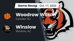 Recap: Woodrow Wilson  vs. Winslow  2020