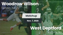 Matchup: Woodrow Wilson High vs. West Deptford  2020