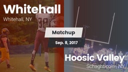 Matchup: Whitehall vs. Hoosic Valley  2017