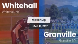 Matchup: Whitehall vs. Granville  2017