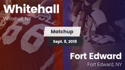 Matchup: Whitehall vs. Fort Edward  2018