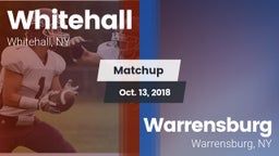 Matchup: Whitehall vs. Warrensburg  2018