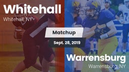 Matchup: Whitehall vs. Warrensburg  2019