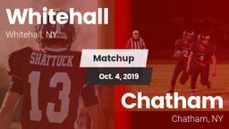 Matchup: Whitehall vs. Chatham  2019