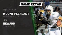 Recap: Mount Pleasant  vs. Newark  2016