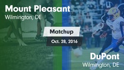 Matchup: Mount Pleasant vs. DuPont  2016