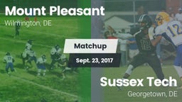 Matchup: Mount Pleasant vs. Sussex Tech  2017