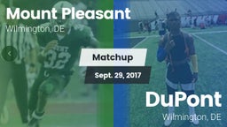 Matchup: Mount Pleasant vs. DuPont  2017