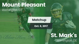 Matchup: Mount Pleasant vs. St. Mark's  2017