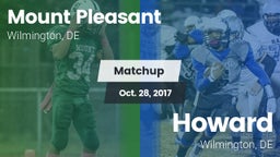 Matchup: Mount Pleasant vs. Howard  2017