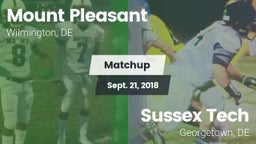 Matchup: Mount Pleasant vs. Sussex Tech  2018