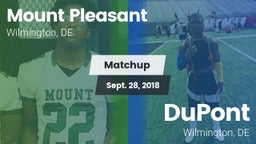Matchup: Mount Pleasant vs. DuPont  2018