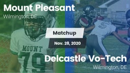 Matchup: Mount Pleasant vs. Delcastle Vo-Tech  2020