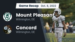 Recap: Mount Pleasant  vs. Concord  2022