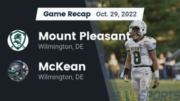 Recap: Mount Pleasant  vs. McKean  2022