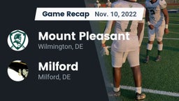 Recap: Mount Pleasant  vs. Milford  2022