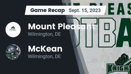 Recap: Mount Pleasant  vs. McKean  2023
