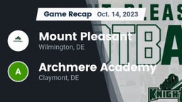 Recap: Mount Pleasant  vs. Archmere Academy  2023