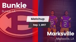 Matchup: Bunkie vs. Marksville  2017