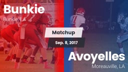 Matchup: Bunkie vs. Avoyelles  2017