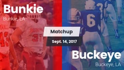 Matchup: Bunkie vs. Buckeye  2017