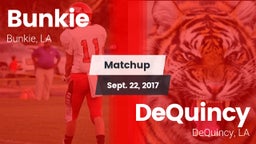 Matchup: Bunkie vs. DeQuincy  2017