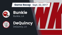 Recap: Bunkie  vs. DeQuincy  2017