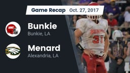 Recap: Bunkie  vs. Menard  2017