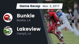 Recap: Bunkie  vs. Lakeview  2017