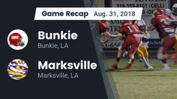 Recap: Bunkie  vs. Marksville  2018