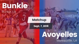 Matchup: Bunkie vs. Avoyelles  2018