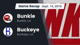 Recap: Bunkie  vs. Buckeye  2018