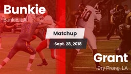 Matchup: Bunkie vs. Grant  2018