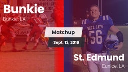 Matchup: Bunkie vs. St. Edmund  2019