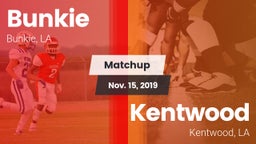 Matchup: Bunkie vs. Kentwood  2019