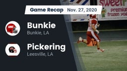 Recap: Bunkie  vs. Pickering  2020