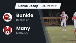 Recap: Bunkie  vs. Many  2021