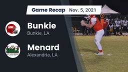 Recap: Bunkie  vs. Menard  2021