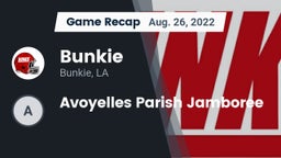 Recap: Bunkie  vs. Avoyelles Parish Jamboree 2022