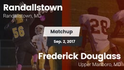 Matchup: Randallstown vs. Frederick Douglass  2017