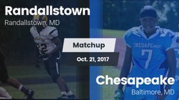 Matchup: Randallstown vs. Chesapeake  2017