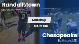 Matchup: Randallstown vs. Chesapeake  2017