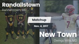 Matchup: Randallstown vs. New Town  2017
